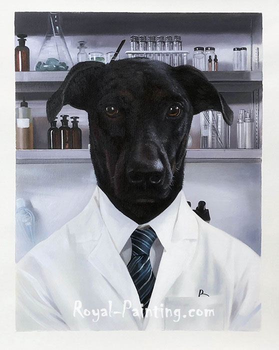 Customized Oil Painting For Pet